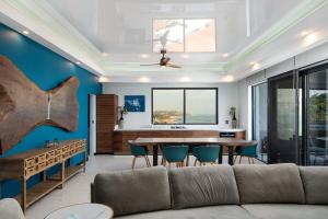 Χώρος καθιστικού στο FlamencoAccommodation