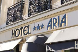 Certifikát, hodnocení, plakát nebo jiný dokument vystavený v ubytování Hotel Aria