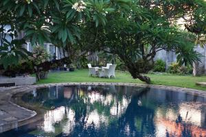 Guildwood Villa Bali外面的花园