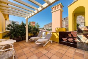 Balkón nebo terasa v ubytování Hotel Cordial Mogán Playa