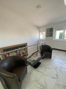 Posezení v ubytování Vila Safir