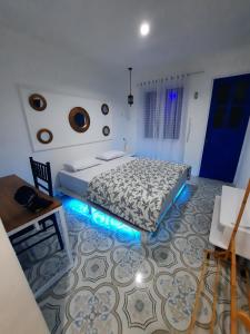 Postel nebo postele na pokoji v ubytování Ellada Garden