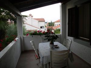 Balkón nebo terasa v ubytování Apartment Maria