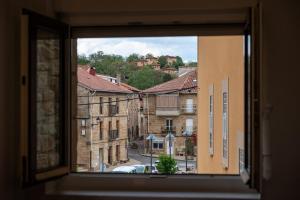 A general view of Polientes or a view of the city taken from fogadókat