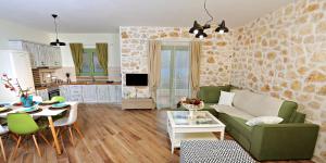 A television and/or entertainment centre at Petra & Thalassa