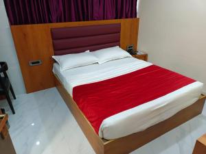 Postel nebo postele na pokoji v ubytování Hotel airport annex