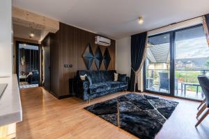 Aparthotel Diamond SPA Aqua的休息区