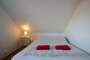 Postel nebo postele na pokoji v ubytování Blue House B&B
