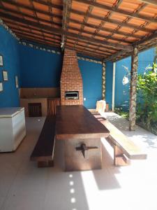 Posezení v ubytování Casa com Piscina