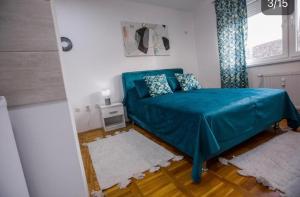 Letto o letti in una camera di SKY 1 APARTMAN
