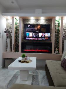 Khu vực ghế ngồi tại Apartman Star LUX