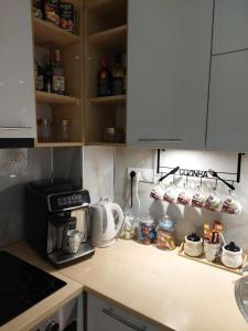 Nhà bếp/bếp nhỏ tại Apartman Star LUX