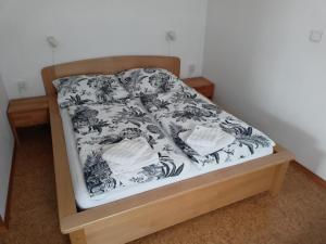 Postel nebo postele na pokoji v ubytování Apartmán Mocca
