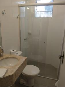 Phòng tắm tại BARLOS HOTEL