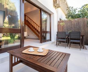 A balcony or terrace at Loft en Milla de Oro