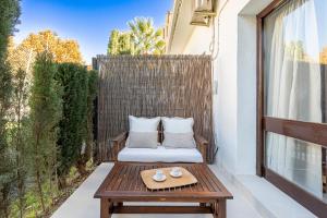 A balcony or terrace at Loft en Milla de Oro