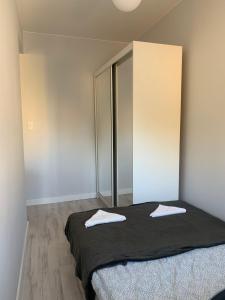 Voodi või voodid majutusasutuse Apartament w centrum miasta toas +17 fotot