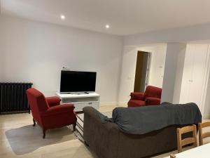 Μια τηλεόραση ή/και κέντρο ψυχαγωγίας στο Casa Mery Pamplona