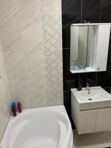Koupelna v ubytování Regim Hotelier Heleni