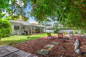 Κήπος έξω από το Boho 3br Miami Retreat Firepit & Outdoor Bar