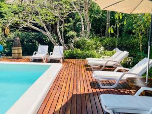 Бассейн в Hotel Playa Scondida Barú или поблизости