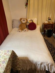 Postel nebo postele na pokoji v ubytování yiyi tokyo disney minpaku