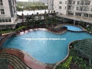 נוף של הבריכה ב-BSD City AEON&ICE BSD - Kinarya Cozy Casa de Parco- for 4 guests או בסביבה