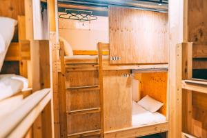 a couple of bunk beds in a room at Tokyo Guesthouse HIVE in Tokyo