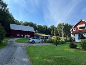 Zahrada ubytování Villa på landet i Kulltorp