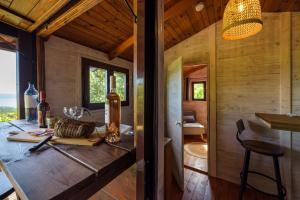 Posezení v ubytování Camping U Pirellu