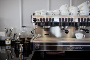 Set per la preparazione di tè e caffè presso Chrischona Berg