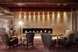 Posezení v ubytování Tschuggen Grand Hotel - The Leading Hotels of the World