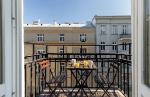 Balkón alebo terasa v ubytovaní Lwowska 9 - Cozy & Comfortable Studio by Noclegi Renters