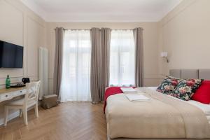 Posteľ alebo postele v izbe v ubytovaní Lwowska 9 - Cozy & Comfortable Studio by Noclegi Renters