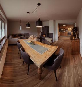 Posezení v ubytování Ferienhaus Oelsener Höhe