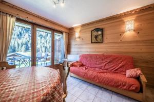 Posezení v ubytování Studio Rez-de-jardin, 4 pers Chatel