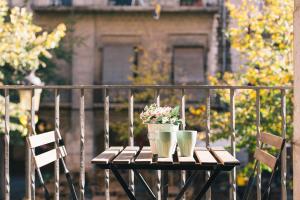 Balcone o terrazza di Apt 1 Ylang