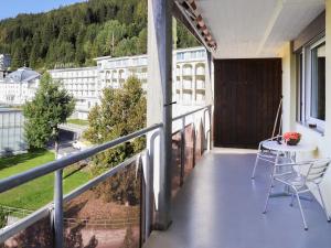 Μπαλκόνι ή βεράντα στο Apartment Allod Park Haus C 704 by Interhome