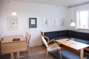 Et sittehjørne på Hotel Tannishus