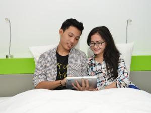 Επισκέπτες που μένουν στο POP! Hotel Tanjung Karang