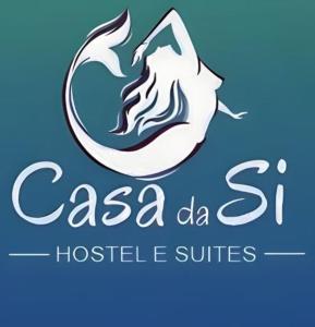 logotipo de la casa da hossein hospice suites en Casa da Si Suítes & Hostel, en Ubatuba