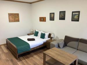 Posezení v ubytování Egrensis Apartments
