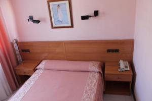 Posteľ alebo postele v izbe v ubytovaní Hotel Paraíso Del Marisco