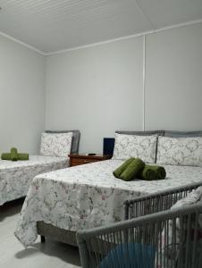 Postel nebo postele na pokoji v ubytování Betel da Serra