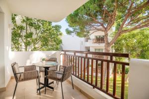 Balkon lub taras w obiekcie Inturotel Esmeralda Park