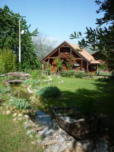 Zahrada ubytování CicloPark Morano Calabro