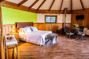 Voodi või voodid majutusasutuse "Beautiful Lake House" toas