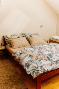 Krevet ili kreveti u jedinici u okviru objekta Apartman Zamak Sombor