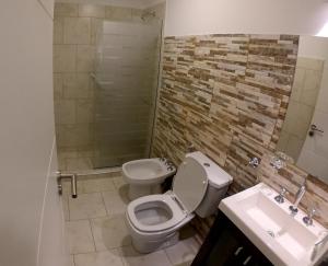 Koupelna v ubytování Esquel Apart Dúplex