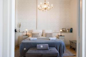 Postel nebo postele na pokoji v ubytování Huis van Loon